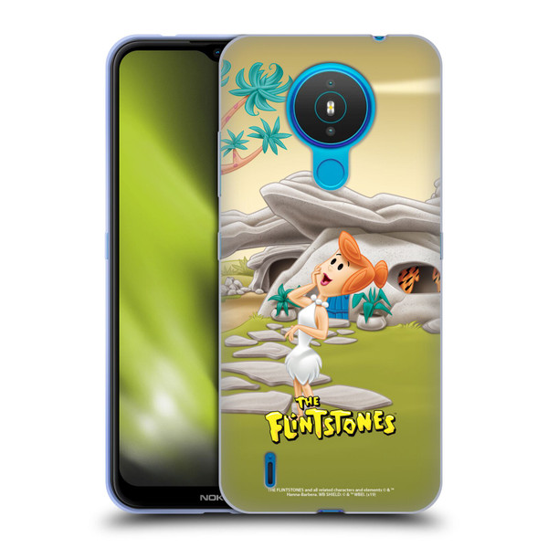 The Flintstones Characters Wilma Flintstones Soft Gel Case for Nokia 1.4