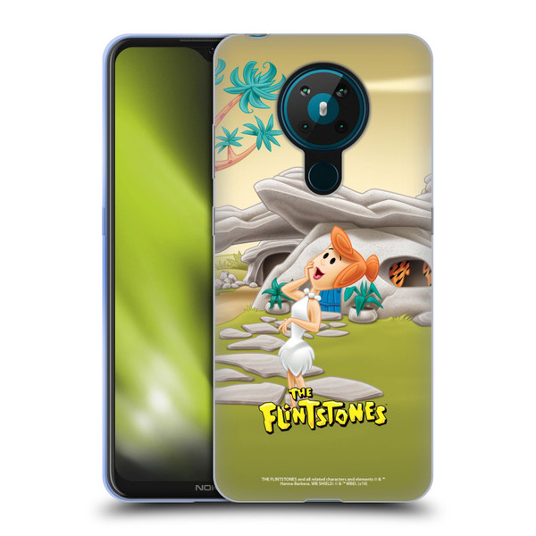 The Flintstones Characters Wilma Flintstones Soft Gel Case for Nokia 5.3