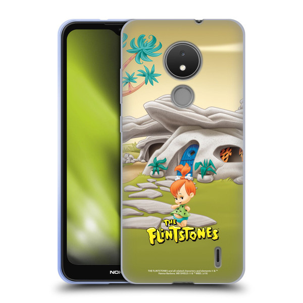 The Flintstones Characters Pebbles Flintstones Soft Gel Case for Nokia C21