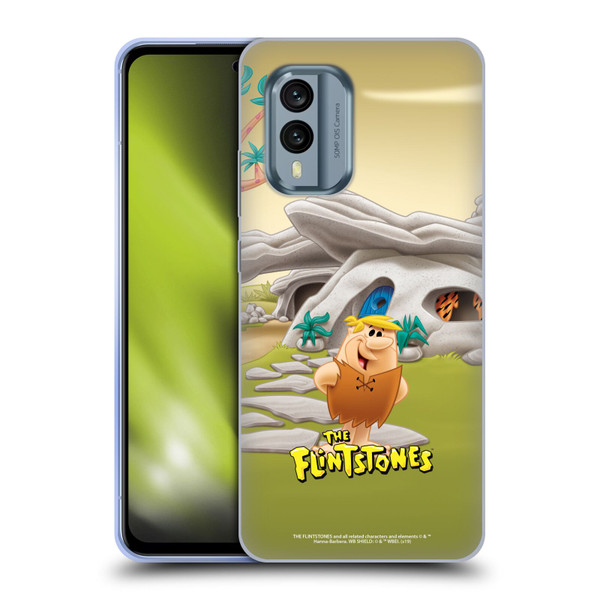 The Flintstones Characters Barney Rubble Soft Gel Case for Nokia X30