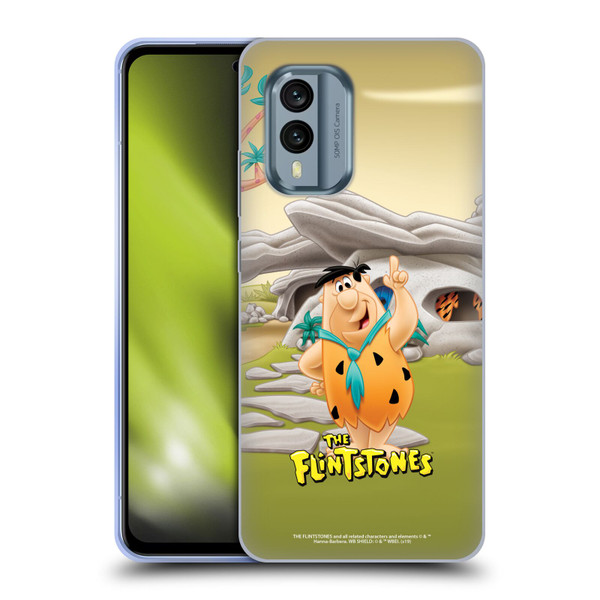 The Flintstones Characters Fred Flintstones Soft Gel Case for Nokia X30