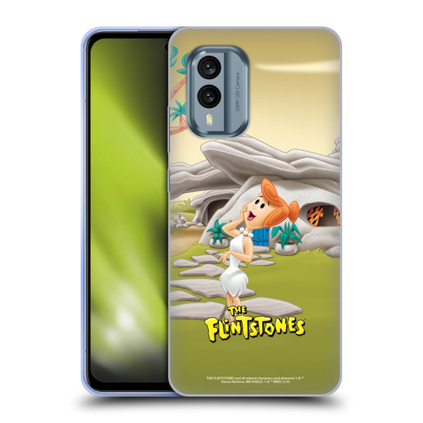 The Flintstones Characters Wilma Flintstones Soft Gel Case for Nokia X30