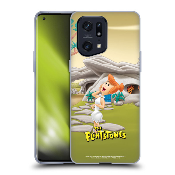 The Flintstones Characters Wilma Flintstones Soft Gel Case for OPPO Find X5 Pro