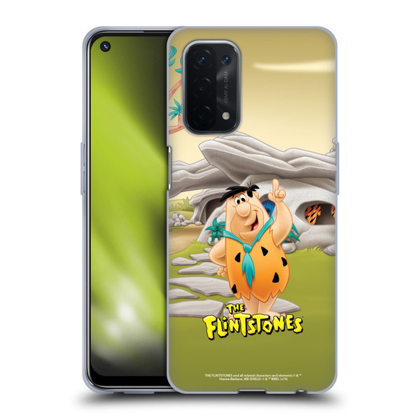 The Flintstones Characters Fred Flintstones Soft Gel Case for OPPO A54 5G