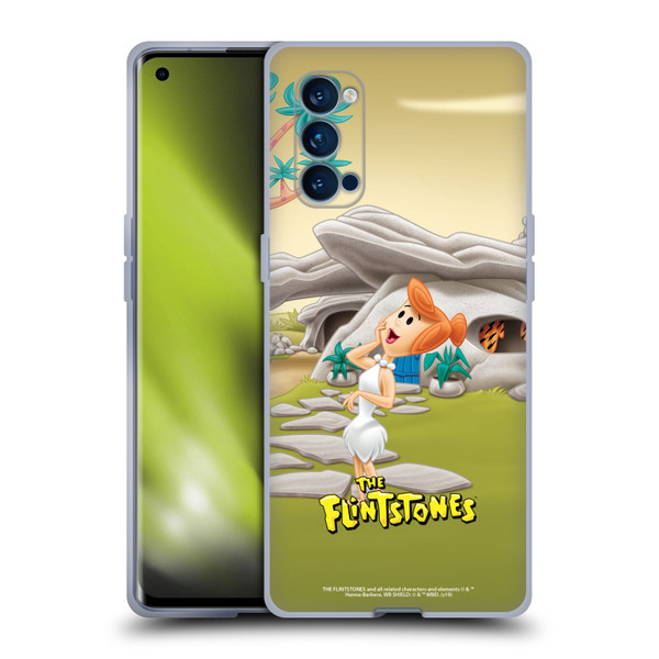 The Flintstones Characters Wilma Flintstones Soft Gel Case for OPPO Reno 4 Pro 5G