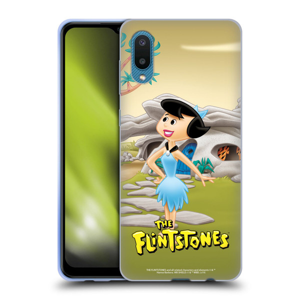 The Flintstones Characters Betty Rubble Soft Gel Case for Samsung Galaxy A02/M02 (2021)