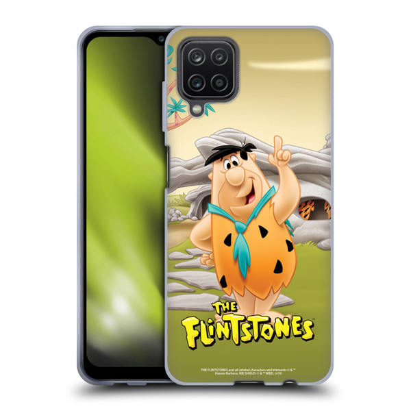 The Flintstones Characters Fred Flintstones Soft Gel Case for Samsung Galaxy A12 (2020)