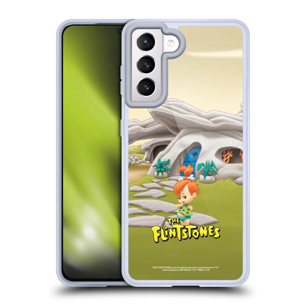 The Flintstones Characters Pebbles Flintstones Soft Gel Case for Samsung Galaxy S21 5G