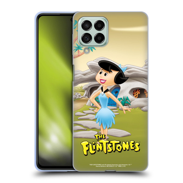 The Flintstones Characters Betty Rubble Soft Gel Case for Samsung Galaxy M53 (2022)