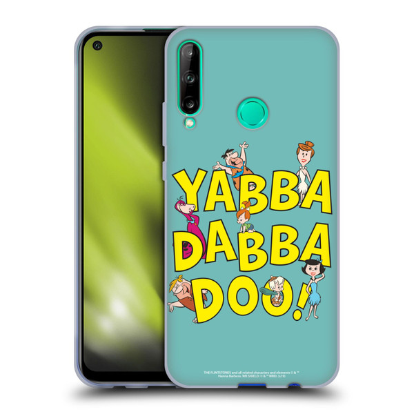 The Flintstones Graphics Yabba-Dabba-Doo Soft Gel Case for Huawei P40 lite E