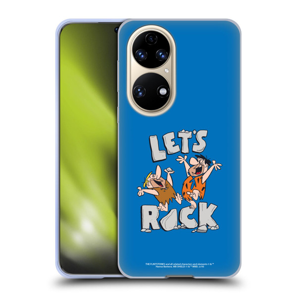 The Flintstones Graphics Fred And Barney Soft Gel Case for Huawei P50