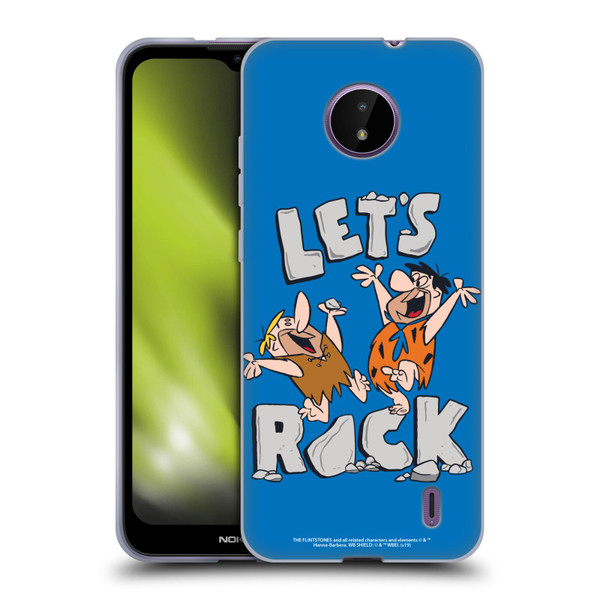 The Flintstones Graphics Fred And Barney Soft Gel Case for Nokia C10 / C20