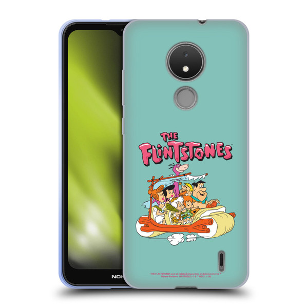 The Flintstones Graphics Family Soft Gel Case for Nokia C21