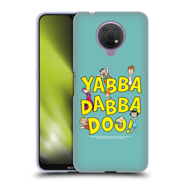 The Flintstones Graphics Yabba-Dabba-Doo Soft Gel Case for Nokia G10
