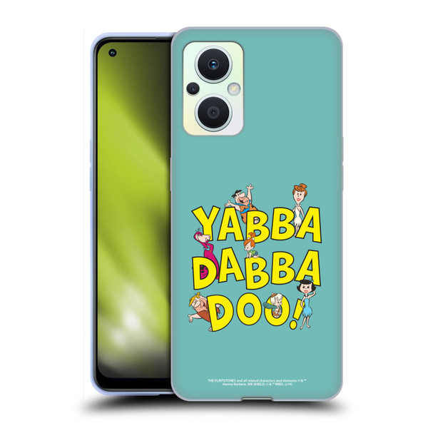 The Flintstones Graphics Yabba-Dabba-Doo Soft Gel Case for OPPO Reno8 Lite