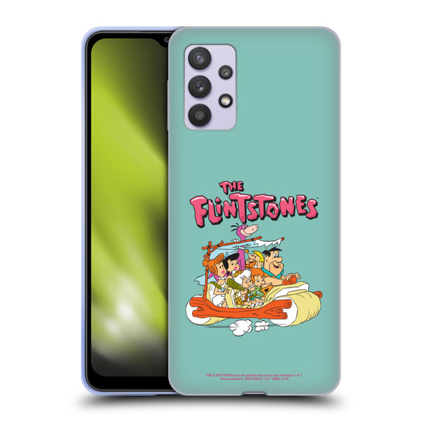 The Flintstones Graphics Family Soft Gel Case for Samsung Galaxy A32 5G / M32 5G (2021)