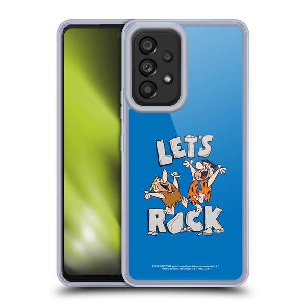 The Flintstones Graphics Fred And Barney Soft Gel Case for Samsung Galaxy A53 5G (2022)