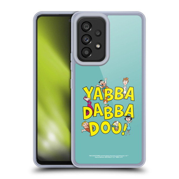 The Flintstones Graphics Yabba-Dabba-Doo Soft Gel Case for Samsung Galaxy A53 5G (2022)