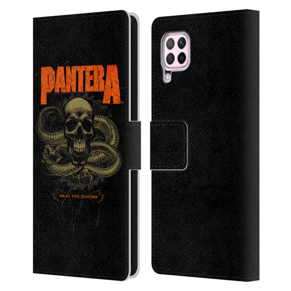 Pantera Art Drag The Waters Leather Book Wallet Case Cover For Huawei Nova 6 SE / P40 Lite