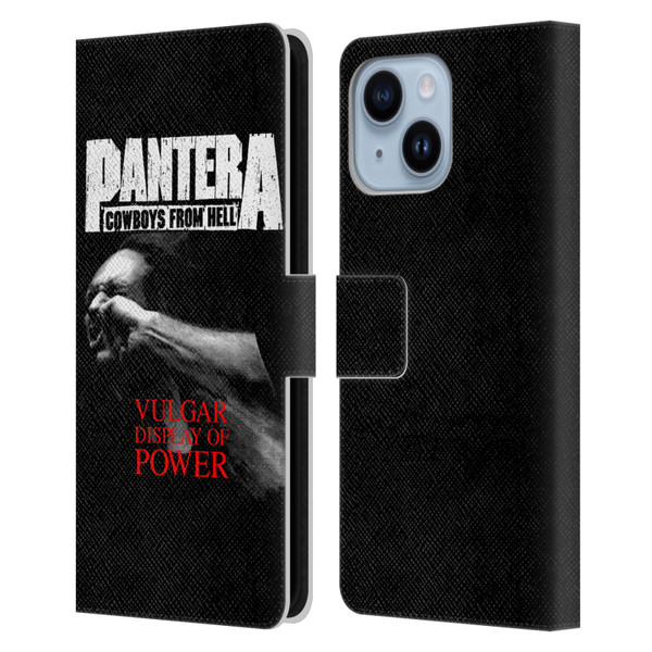 Pantera Art Vulgar Leather Book Wallet Case Cover For Apple iPhone 14 Plus