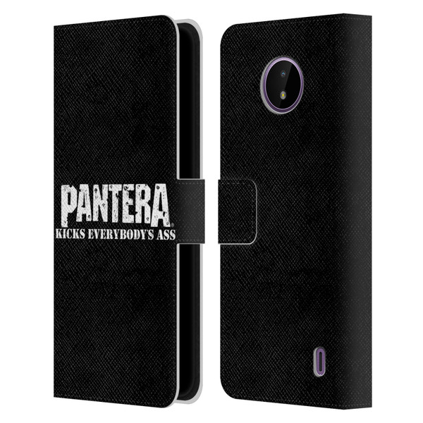 Pantera Art Kicks Leather Book Wallet Case Cover For Nokia C10 / C20