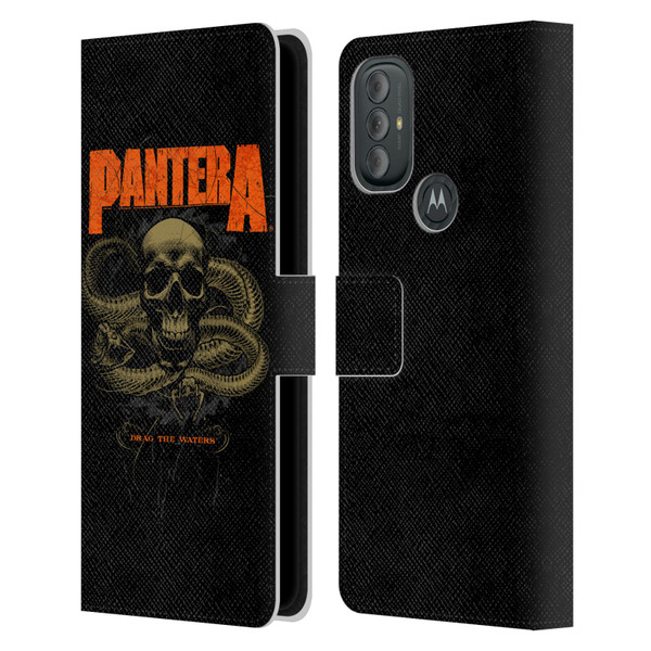 Pantera Art Drag The Waters Leather Book Wallet Case Cover For Motorola Moto G10 / Moto G20 / Moto G30