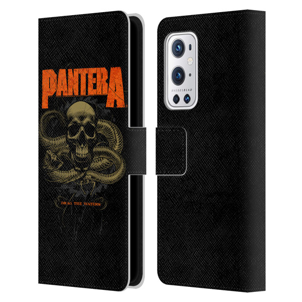 Pantera Art Drag The Waters Leather Book Wallet Case Cover For OnePlus 9 Pro
