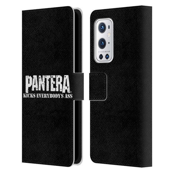 Pantera Art Kicks Leather Book Wallet Case Cover For OnePlus 9 Pro