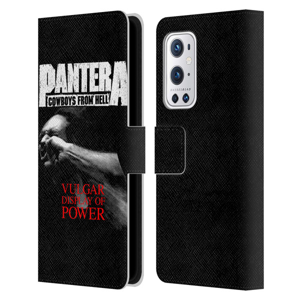 Pantera Art Vulgar Leather Book Wallet Case Cover For OnePlus 9 Pro