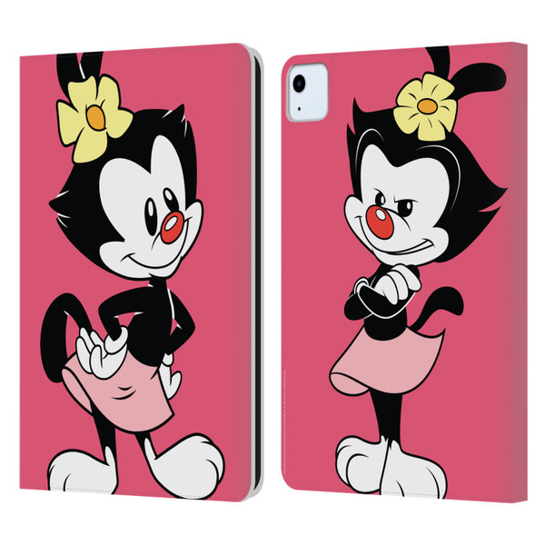 Animaniacs Graphics Dot Leather Book Wallet Case Cover For Apple iPad Air 11 2020/2022/2024
