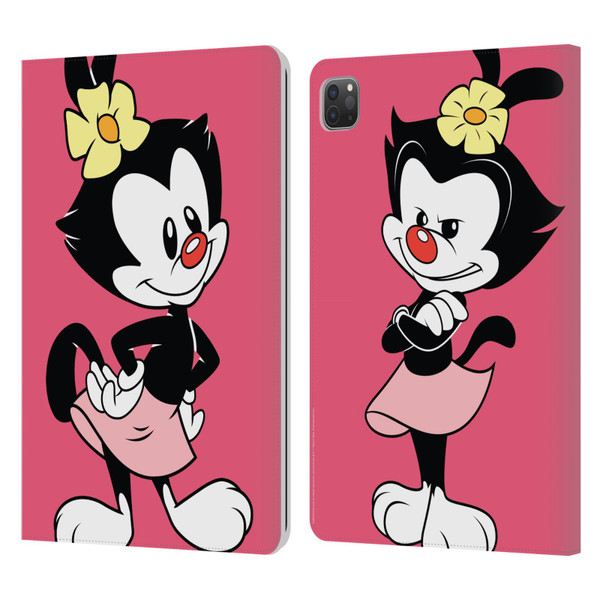 Animaniacs Graphics Dot Leather Book Wallet Case Cover For Apple iPad Pro 11 2020 / 2021 / 2022