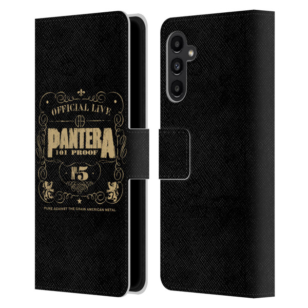 Pantera Art 101 Proof Leather Book Wallet Case Cover For Samsung Galaxy A13 5G (2021)