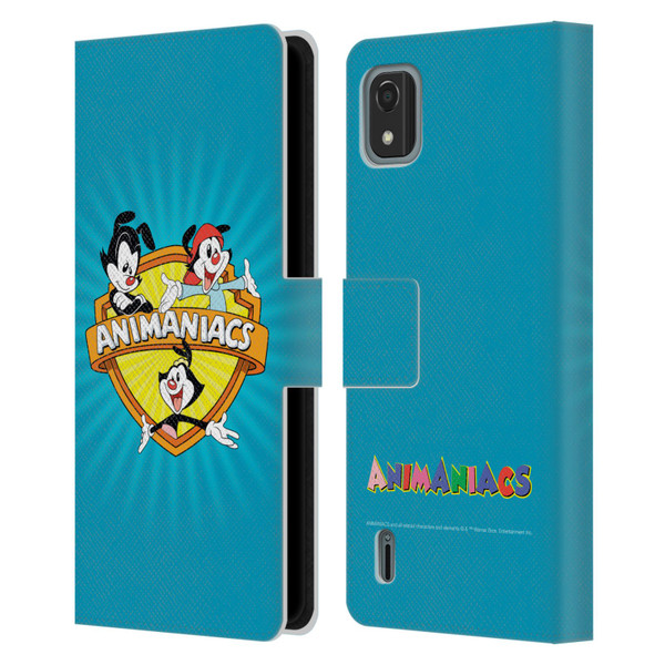 Animaniacs Graphics Logo Leather Book Wallet Case Cover For Nokia C2 2nd Edition