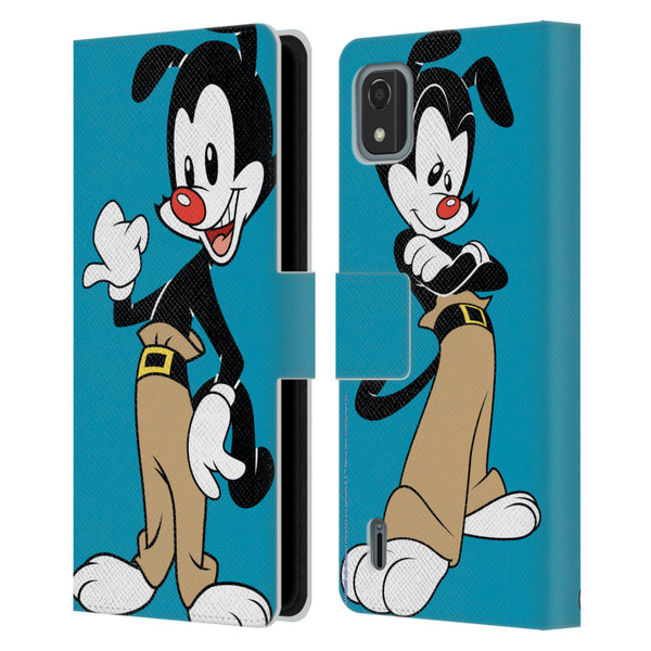Animaniacs Graphics Yakko Leather Book Wallet Case Cover For Nokia C2 2nd Edition