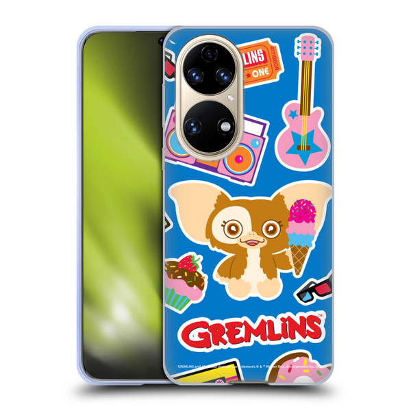 Gremlins Graphics Sticker Print Soft Gel Case for Huawei P50