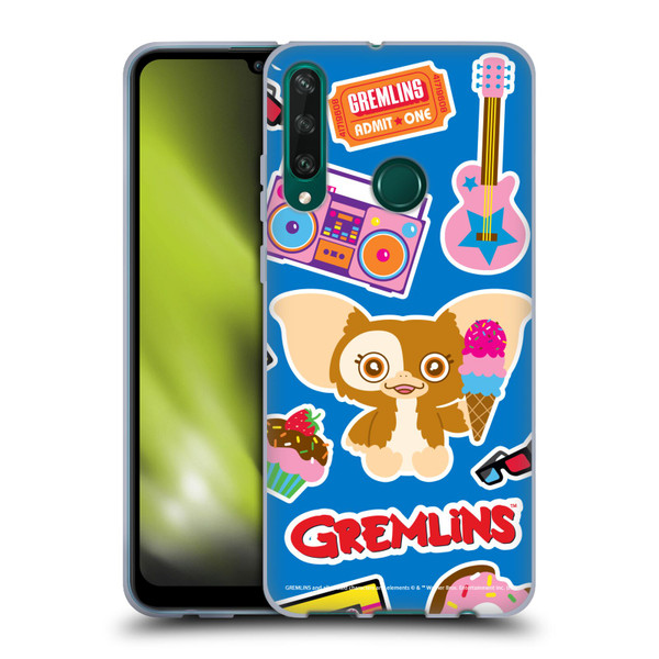 Gremlins Graphics Sticker Print Soft Gel Case for Huawei Y6p