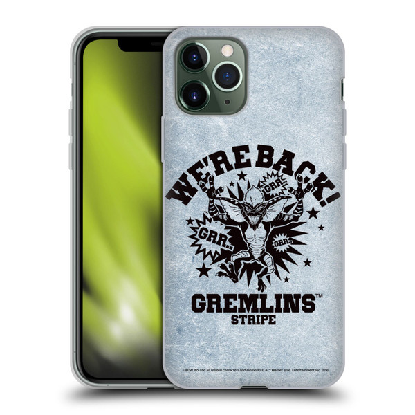 Gremlins Graphics Distressed Look Soft Gel Case for Apple iPhone 11 Pro
