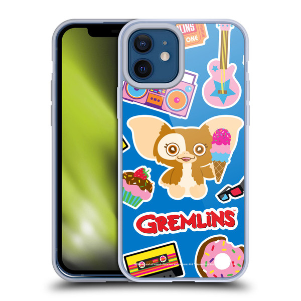 Gremlins Graphics Sticker Print Soft Gel Case for Apple iPhone 12 / iPhone 12 Pro & MagSafe