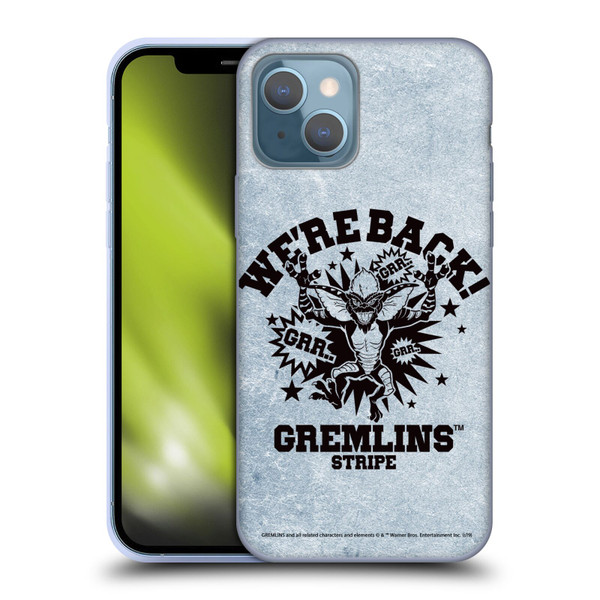 Gremlins Graphics Distressed Look Soft Gel Case for Apple iPhone 13
