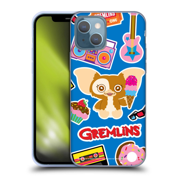 Gremlins Graphics Sticker Print Soft Gel Case for Apple iPhone 13