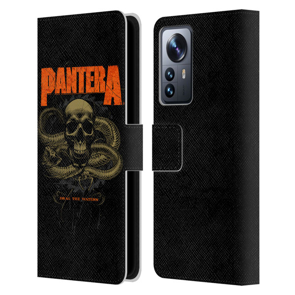 Pantera Art Drag The Waters Leather Book Wallet Case Cover For Xiaomi 12 Pro