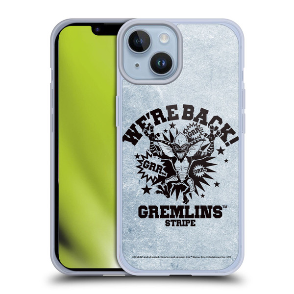 Gremlins Graphics Distressed Look Soft Gel Case for Apple iPhone 14