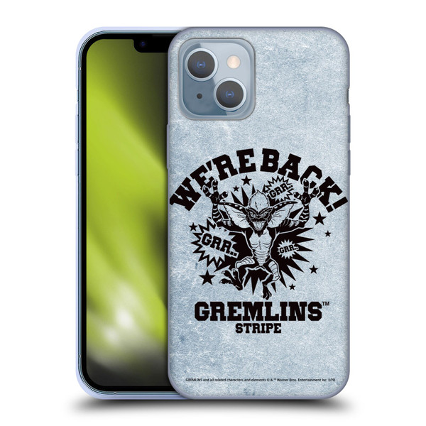 Gremlins Graphics Distressed Look Soft Gel Case for Apple iPhone 14