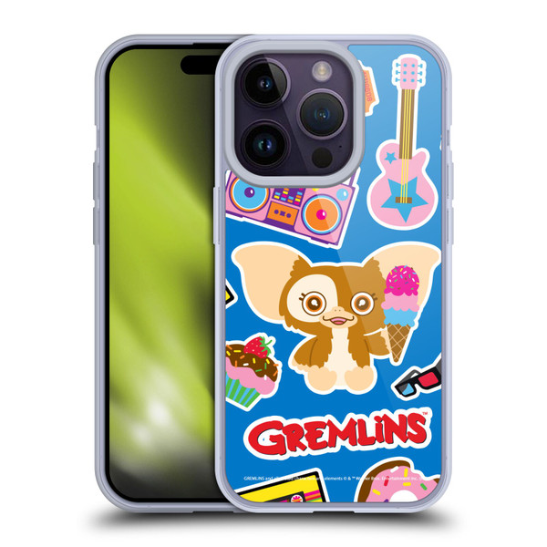 Gremlins Graphics Sticker Print Soft Gel Case for Apple iPhone 14 Pro & MagSafe
