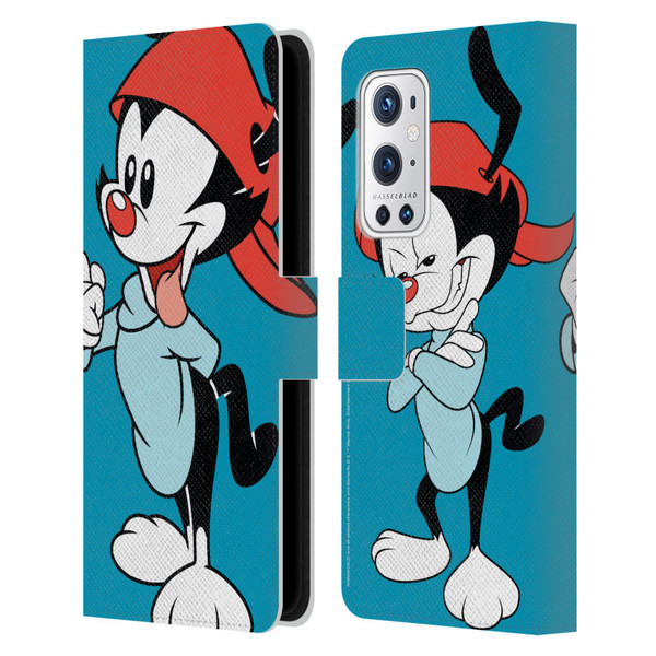 Animaniacs Graphics Wakko Leather Book Wallet Case Cover For OnePlus 9 Pro