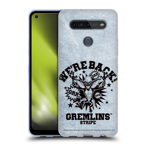 Gremlins Graphics Distressed Look Soft Gel Case for LG K51S