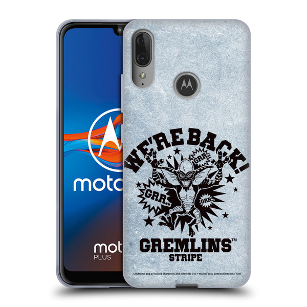 Gremlins Graphics Distressed Look Soft Gel Case for Motorola Moto E6 Plus