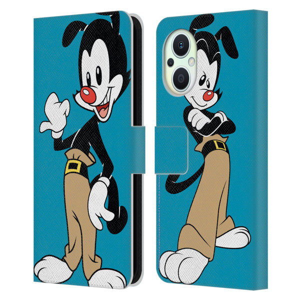 Animaniacs Graphics Yakko Leather Book Wallet Case Cover For OPPO Reno8 Lite