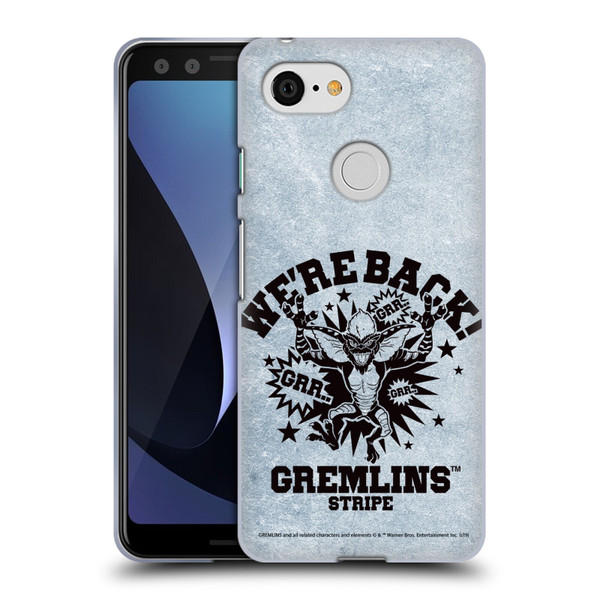 Gremlins Graphics Distressed Look Soft Gel Case for Google Pixel 3