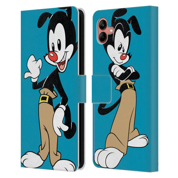 Animaniacs Graphics Yakko Leather Book Wallet Case Cover For Samsung Galaxy A04 (2022)